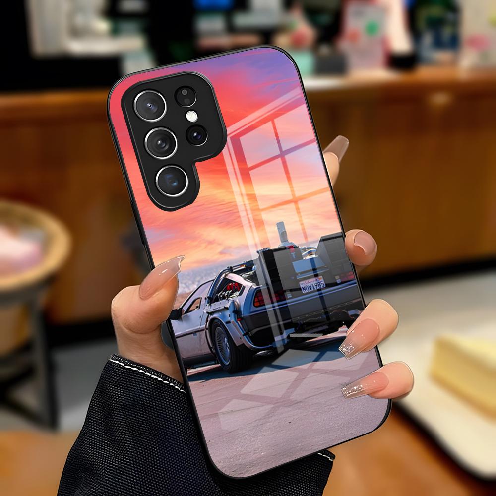 

Hot Back To The Future Movie Phone Case For Samsung A25 A13 A33 5G A54 A36 A35 A56 A52 A14 Shockproof Glass Cover Samsung A13 4G