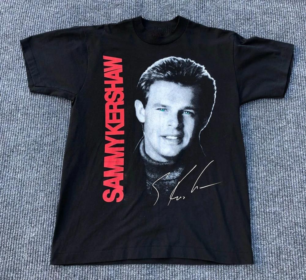 

Sammy Kershaw Haunted Heart Gift For Fan Short Sleeve T Shirt Size S5XL Unisex T-Shirt XXXL