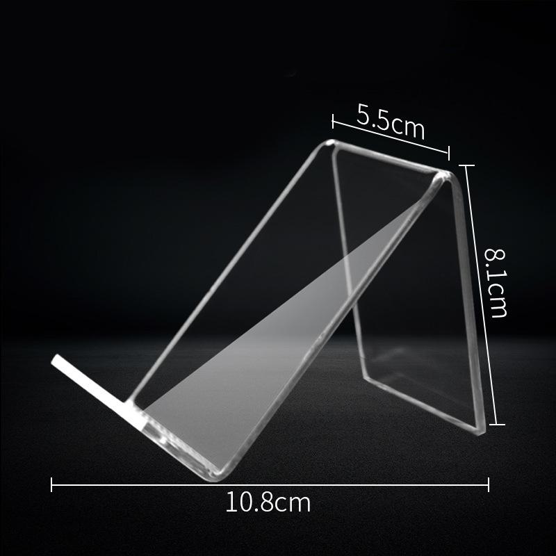 Transparent Cell Phone Holder Acrylic Display Stand Clear Rack Stand For Cell Phone Display For  Huawei Xiaomi Iphone