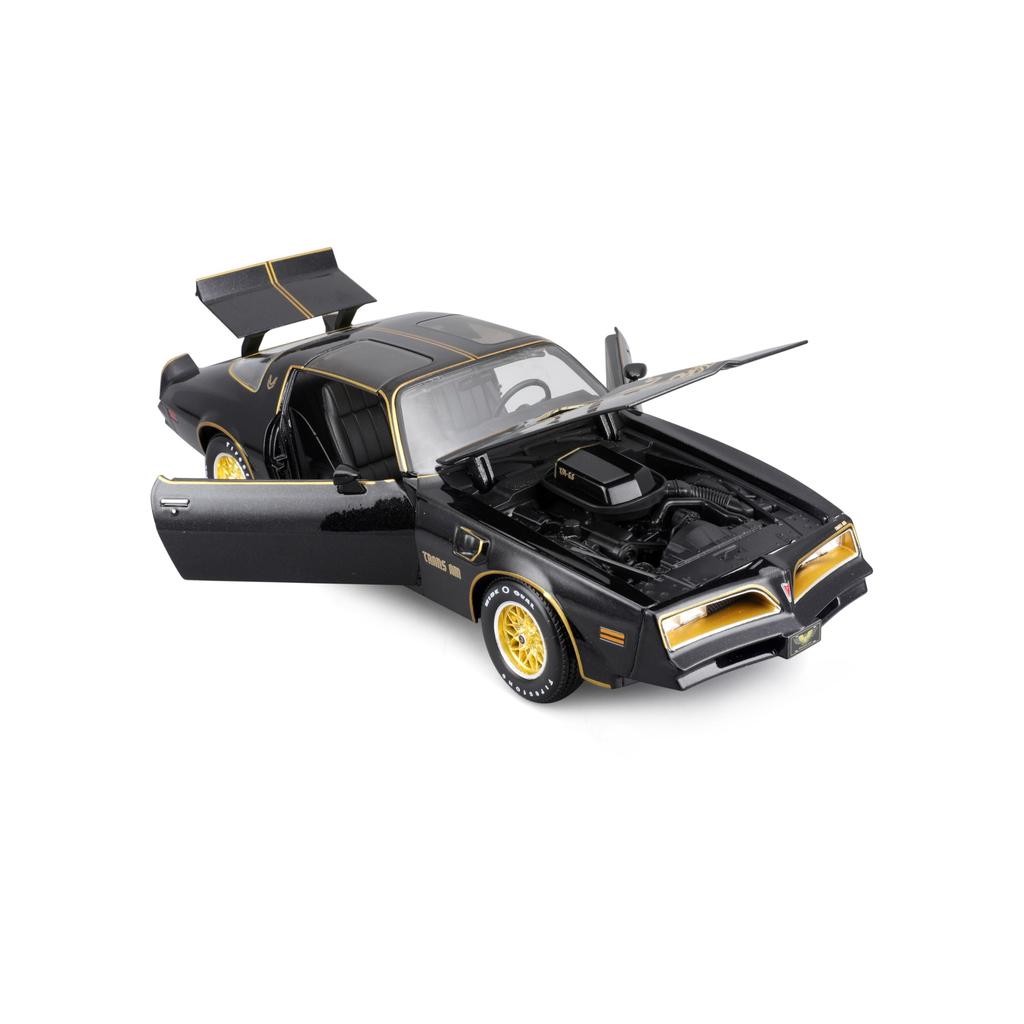 Maisto Pontiac Firebird Trans Am Black Mini Car Diecast Car Finished Product 31464 BK 1/18