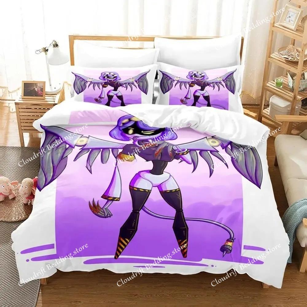 Cartoon Duvet Cover Pillowcase Murder Drones Bedding Set Adult Boys Girls Bedroom Decoration Gift Single Double King Size
