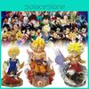 Bola Hijo Goku Super Saiyan Uno Figurita Anime Navidad Modelo de Habitación Adorno