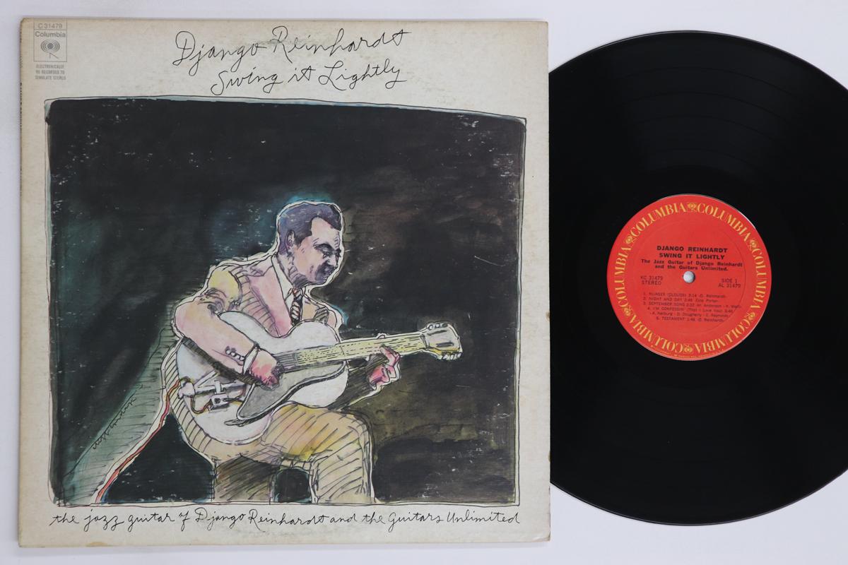 

LP Record DJANGO REINHARDT THE GUITARS UNLI Swing It Lightly KC31479 Columbia 1972 US Jazz Used