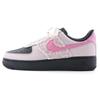 Air Force 1 Slip Resistant Abrasion Resistant Low Top Skateboard Shoes Women's Black Pink DD8959-001(Team44-)