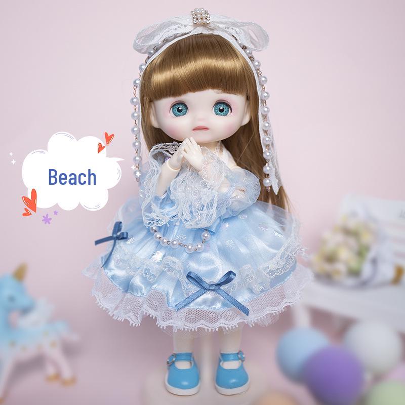 6-Minute Princess Doll Toy Set for Kids