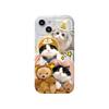 Cute Pet Cat Is Suitable for iPhone17ProMax Airbag Mobile Phone Case 16pro Apple 12/14 Couple Soft Case 15