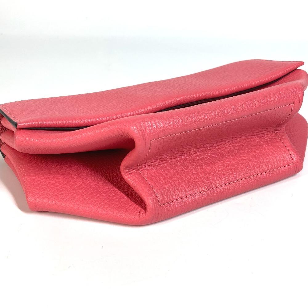 Hermes Opry Clutch Tasche Beutel Klappe Clutch Tasche Chevre Rose azare pink