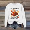 Women's Fashion Casual Long Sleeve Loose  Printed Sweatshirt