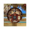 Vintage Metallwandkunst Poster Daniel Whiskey Bar Dekor 20x20cm