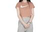 T Shirts Women's Pink Crew Neck Moderate Other CN7101-605