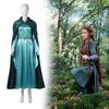 Exquisite Blue Cosplay Dress Set For Elven Princesses Perfect For Fantasy Themed Events And Celebrations