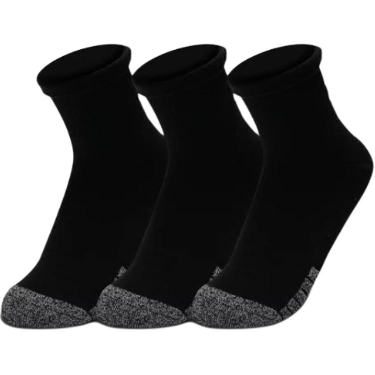 Носки Under Armour Унисекс 3 пары Черные 1353262-001 L