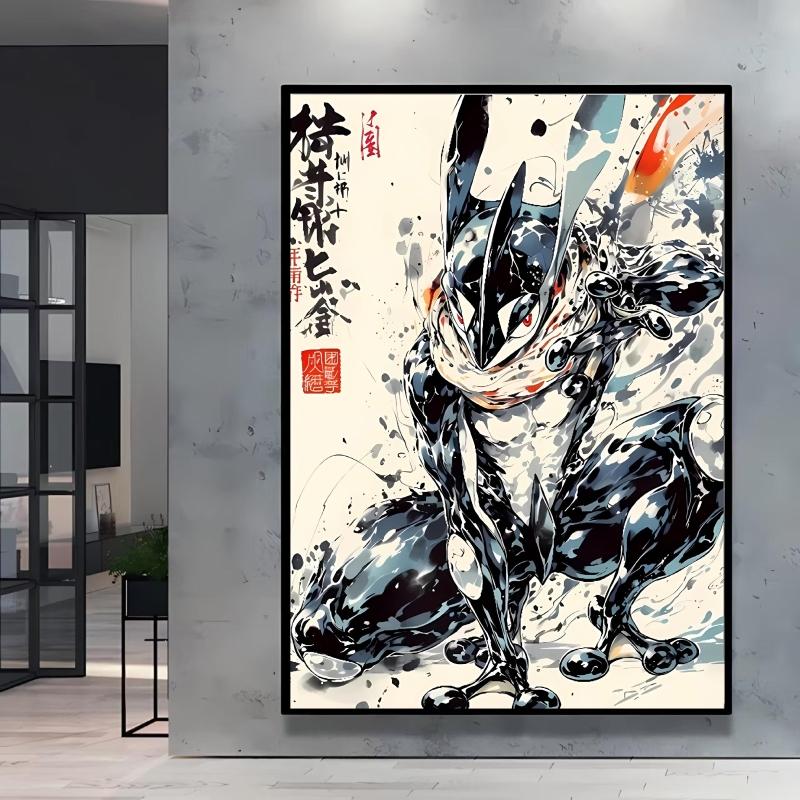 Hot Anime Poster Pokemon Squirtle Canvas Painting Hd Images High Quality Art Home Children's Bedroom Wall Decor Holiday Gifts