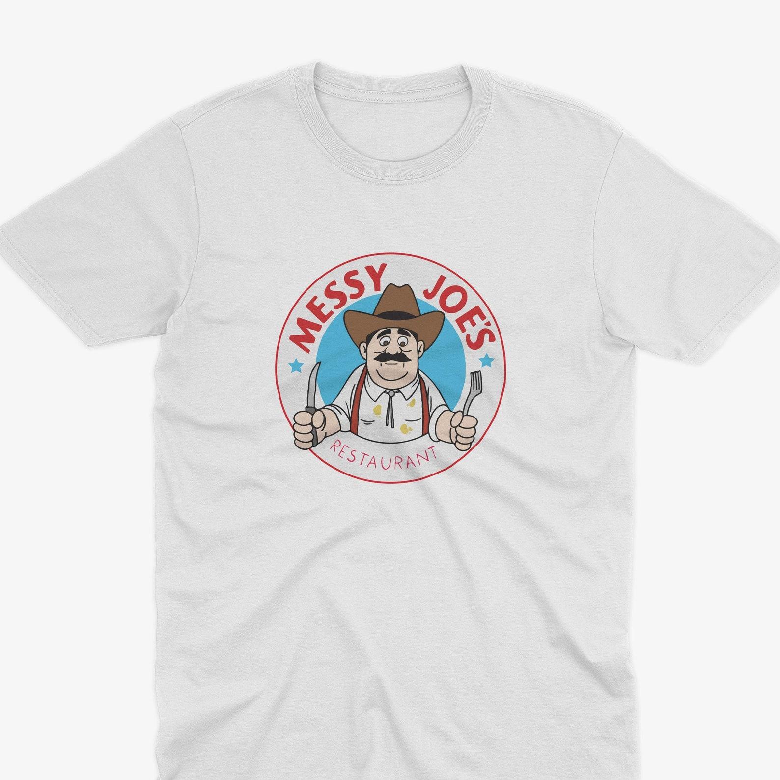 Messy Joe s IT Crowd T-Shirt - IT Crowd T-Shirt, Moss IT Crowd, Reynholm Industries Tee, It Crowd Tee, It Crowd Gift, Messy Joes Restaurant 4XL