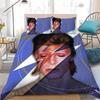Davids Bowied English Singer Actor Bedding Set  Home Duvet Cover Bedding Throws For Couch Bed Warm Soft Bedspread