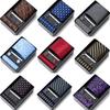 Men'S Suit Tie, Solid Color Business Men'S Tie Gift Box Pocket Towel Cufflinks