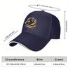 Artistic Horse Head Print Polyester Baseball Cap Unisex Casual Adjustable Summer Trucker Hat