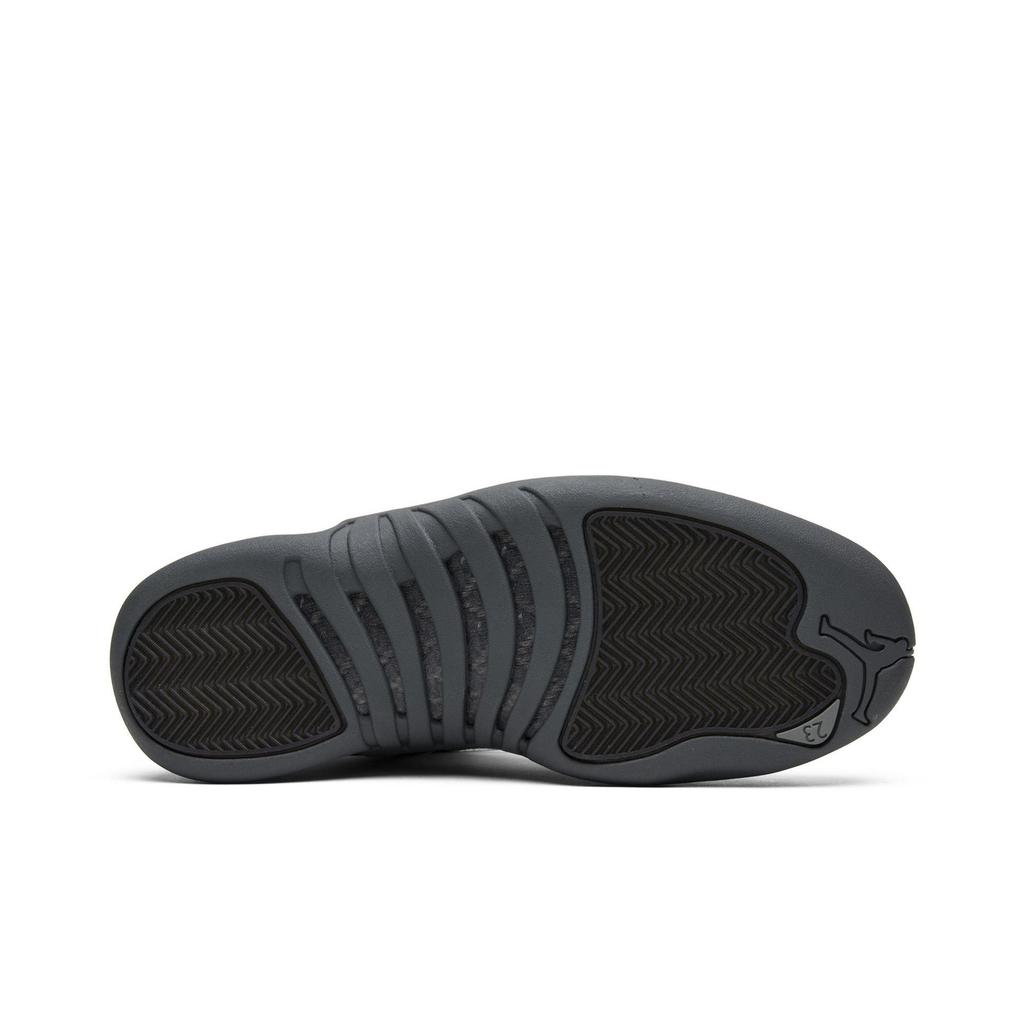 PreSchoolNY Air Jordan 12 Retro 'Dunkelgrau' (Unisex) Dunkelgrau / Dunkelgrau / Schwarz Vintage Basketballschuhe 130690 003