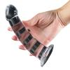 Transparent Anal Plug with Strong Suction Cup G-spot Vaginal Prostate Massager