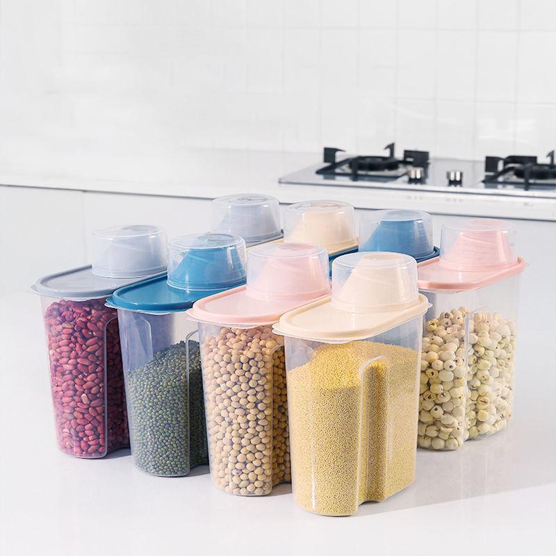 Grain Storage Box, Grain Storage Tank, Food Sealed Tank, Plastic Storage Box, Miscellaneous Grain Storage Tank, Kitchen Supplies