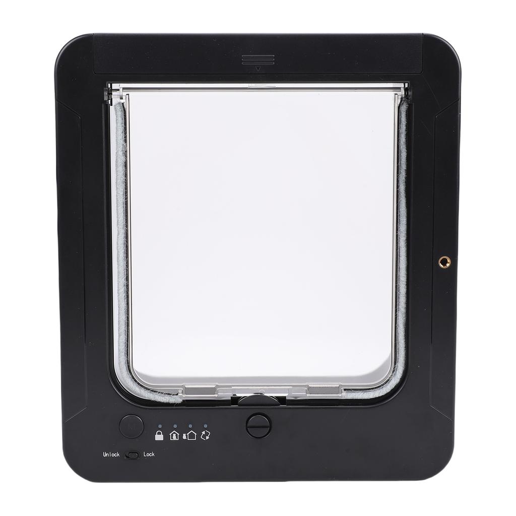 Inteligentne Drzwiczki dla Kota Inteligentny Automatyczny Czujnik Klapka dla Kota Brama dla Zwierząt Aktywowana Obrożą Wejście dla Psa Kota ze Zdalnym Sterowaniem