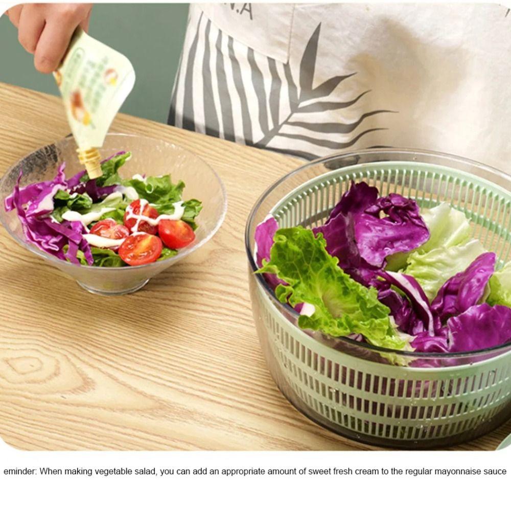Large Capacity Fruit and Vegetable Drainer 2 in 1 Fruits Drain Basket  Fruits Vegetables