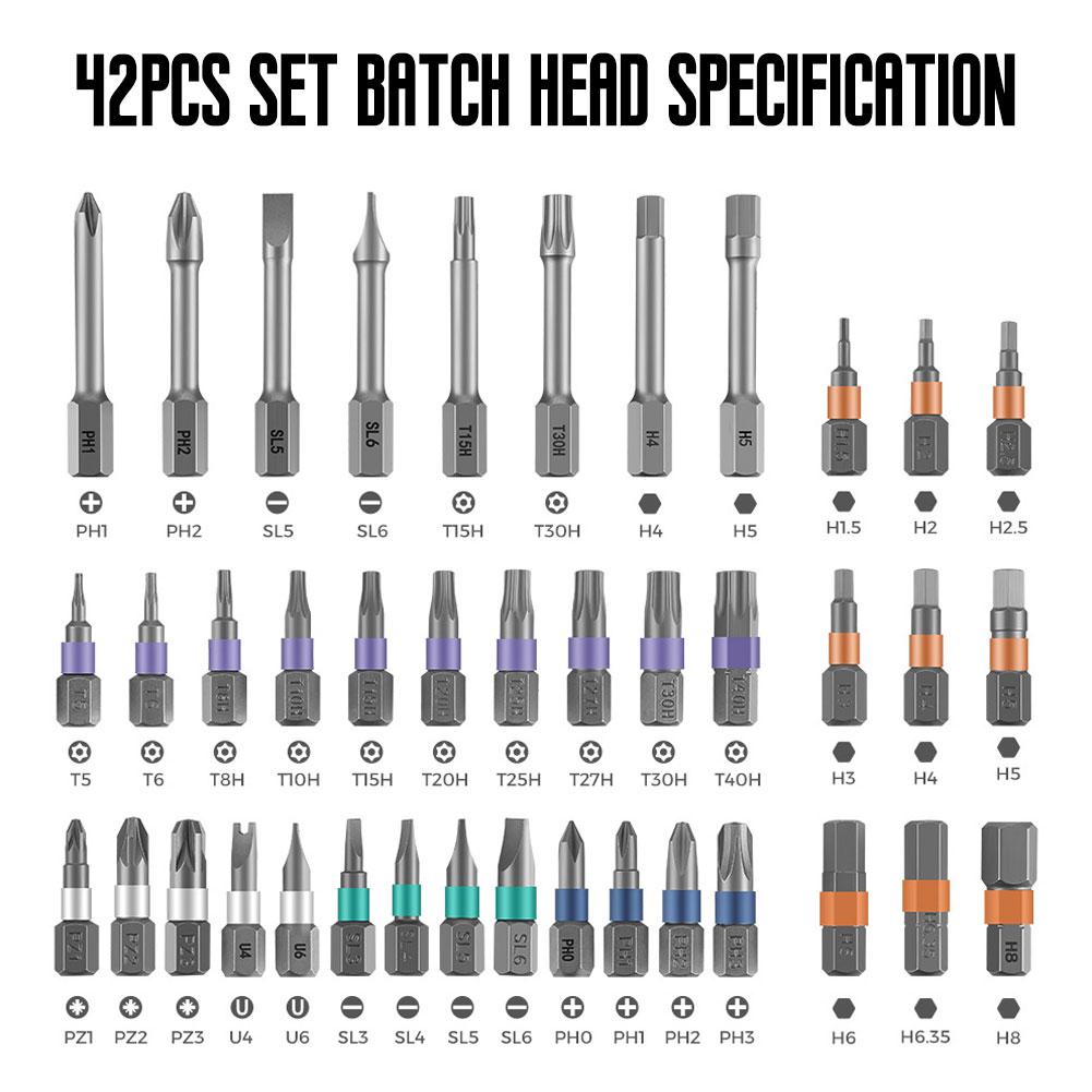 24 in 1 Magnetic Ratchet Screwdriver Set Multipurpose Repair Tool Kit with Detachable Handle DIY Precision Bits