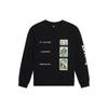 X Rooovie Graphic Long Sleeve T-shirt 'Black' Men's AHSSB19-2