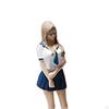 1/64 Female Figurine for Architectural Model and Desktop Display