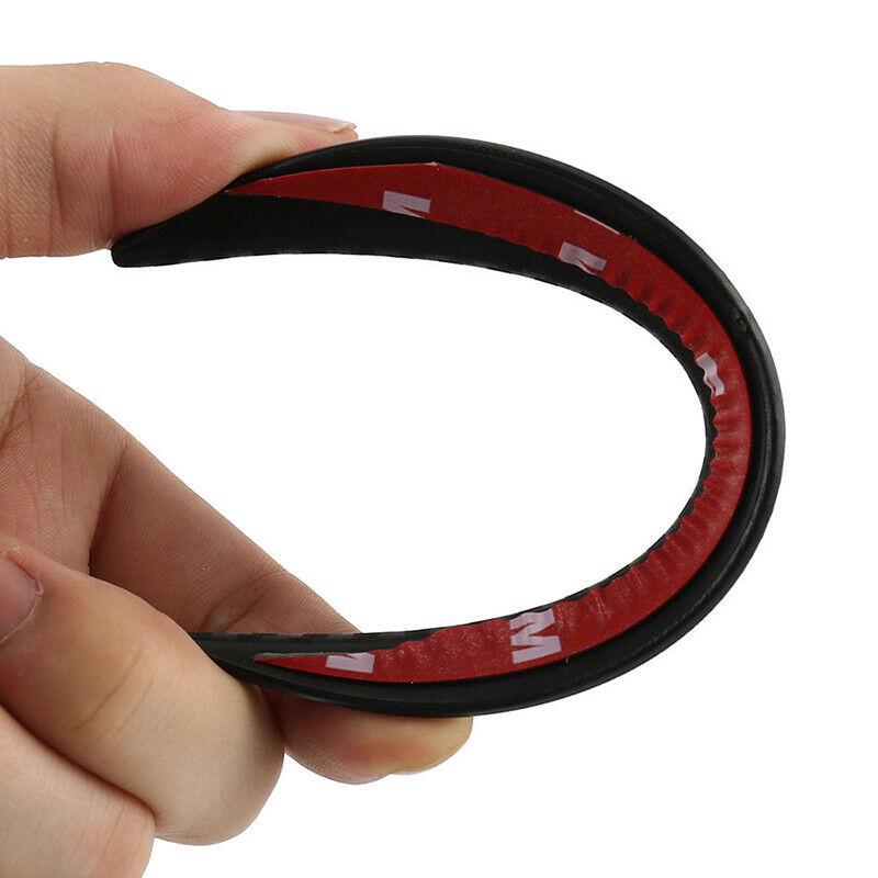 6Pcs Auto Front Lip Splitter Flossen Körper Spoiler Canards Refit Glanz Schwarz