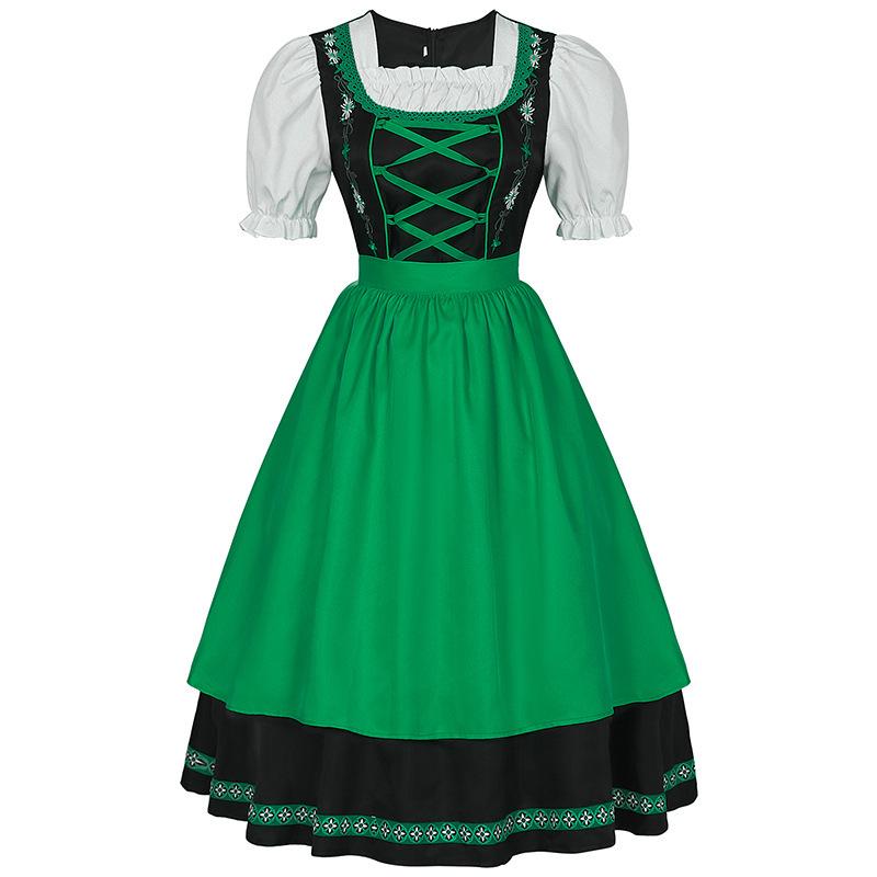 Munich Beer Festival Halloween Cosplay Embroidered Skirt Costume