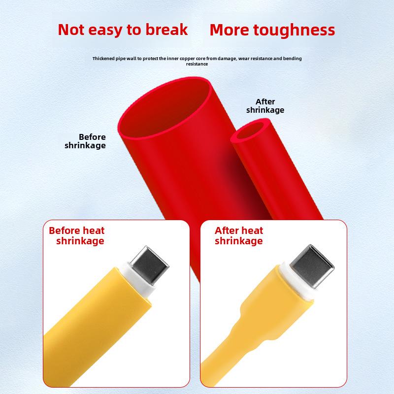 Manga Termo-retrátil Universal para Proteção e Reparo de Cabos