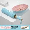 10-Bone Automatic Colorful Uv Protection Umbrella Storm-Resistant Suitable For Both Sunshine Rain Sunshade Or Sunscreen Umbrella