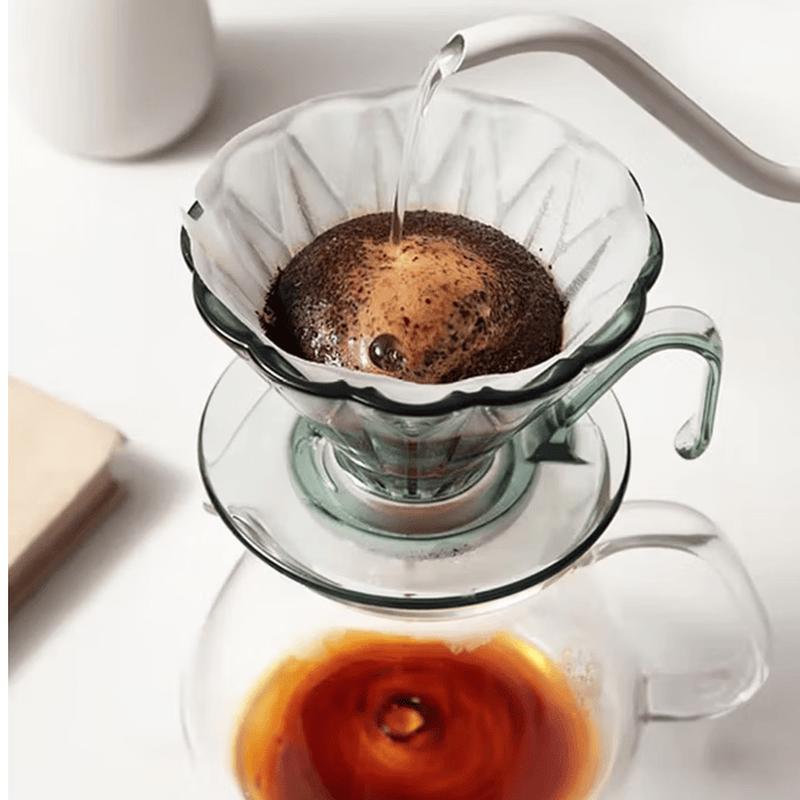 Hero Prism Glass Hand-Pour Coffee Filter Cup