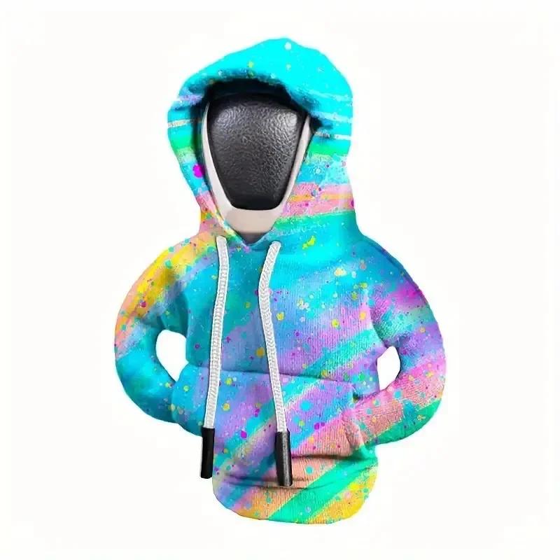 Gear Shift Hoodie Cover Shift Cover Gear Handle Decoration Fits Manual Automatic Universal Car Shift Lever Interior Decor
