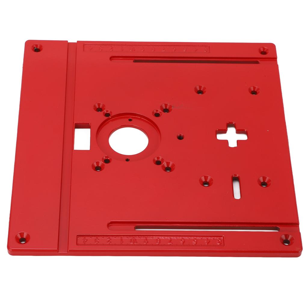 Mașină de tuns lemnul, placa de inserție pentru masă, placa de tăiere a ferăstrăului pendular din aliaj de aluminiu, placa de tăiere a routerului