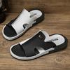 Fashion Hot Sale Men's Slippers Mixed Color Summer Outside Sandals Beach Mans Slipper Anti-slip Casual Slide Mens Shoes Big Size 39-47