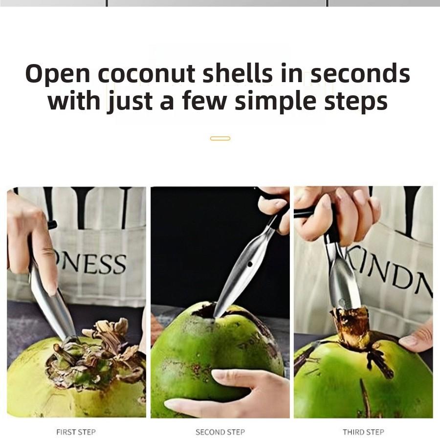 Stainless steel coconut openers coconut openers coconut cones coconut green perforated coconut openers coconut openers tools