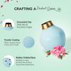Unbreakable Metallic Flower Vase for Home Decor | Aesthetic Flower Vase Gift for Wedding, Housewarming, Parties, Gatherings