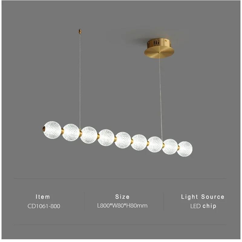 Gold Chandelier LED Pendant Light Nordic Linear Chandeliers Home Decor Pendant Lamp Creative Light for Living Dining Room