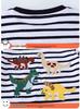 2026 New Boys' Cartoon Short-Sleeve Cotton Shirt for Summer