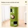 Durable Multi-Layer Cat Tree with Cozy Felt Bed and Hole Design for Year-Round Comfort