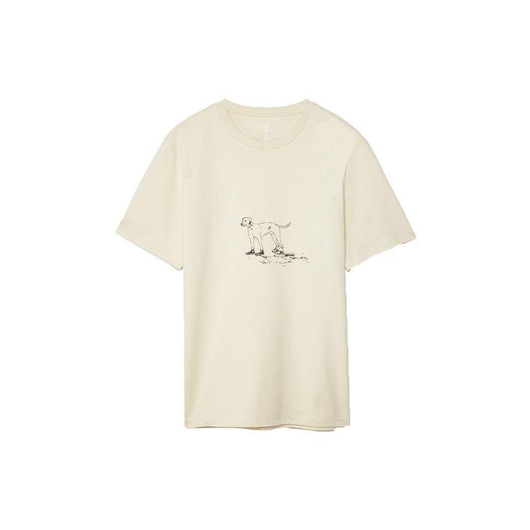 

Мужская футболка Converse x Bandulu Dog белая/белая спаржа 10022242-A01