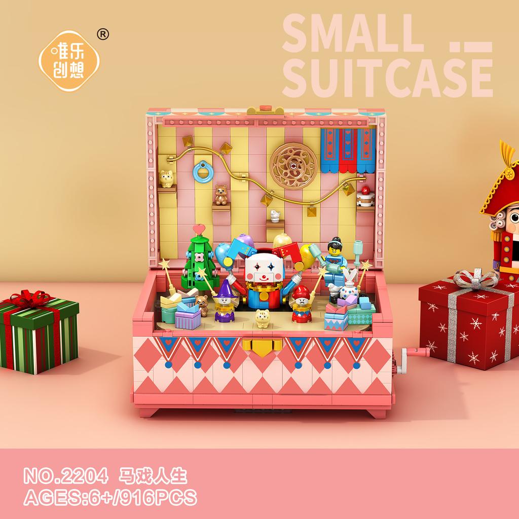 Girls Series Assembled Building Block Warm Home House Princess Castle Children Educational Toys Valentine'S Day Gift