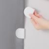 4/8pcs Shower Curtain Clips Windproof Fixer Holder Self Adhesive Curtain Clips Anti Slip Bedsheet Clip Home Decoration Accessory