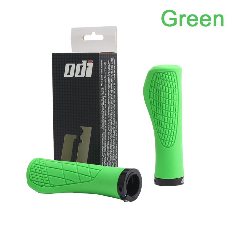 ODI MTB Bicycle Grips Shockproof Bike Handlebar Cover Anti-Slip Lockable Grips Ergonomic Cycling Rubber Ball Handle Grips