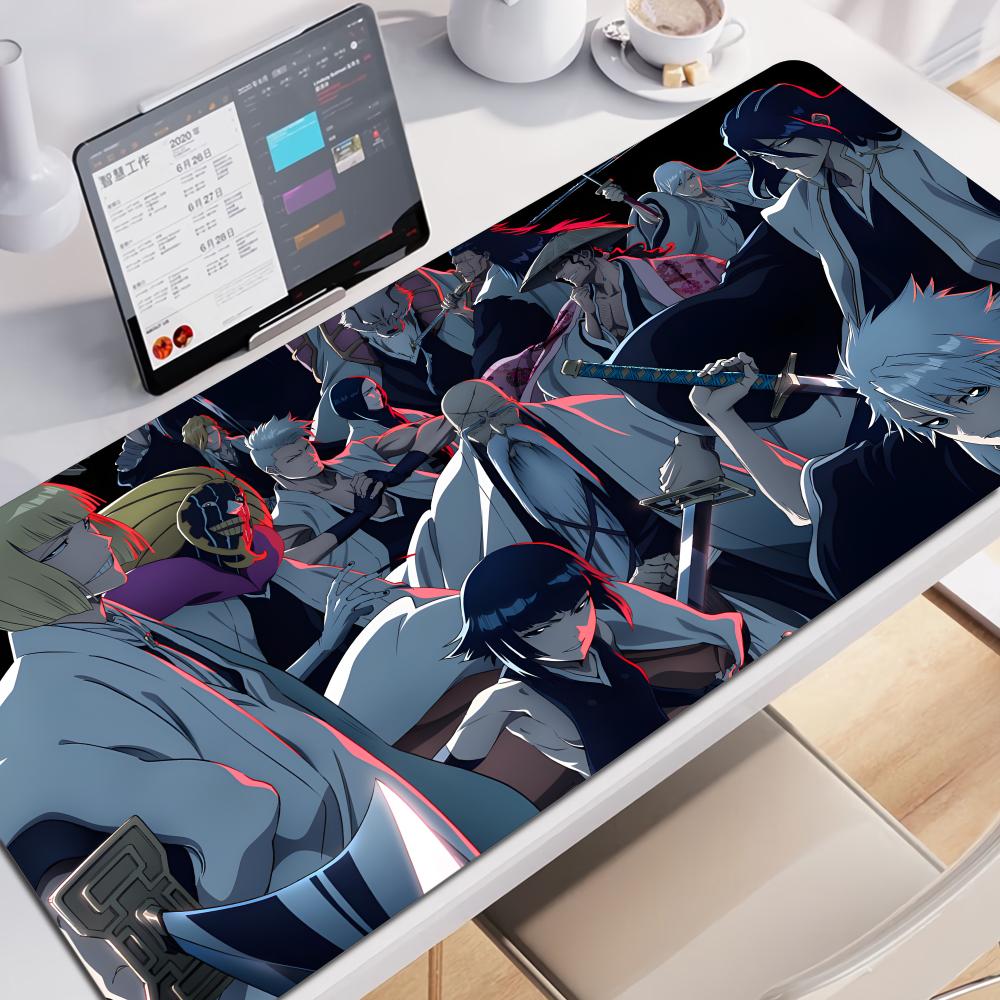 Bbleach Kenpachi Zaraki Large Anime Desk Mat Big Mouse Pad Luxury Desktop Cartoon Gaming Gamer Keyboard Office Computer Cushion