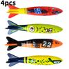 Rings Torpedoes Floating Swimming Pool Toys Dive Sticks Kids Game Gift Prop