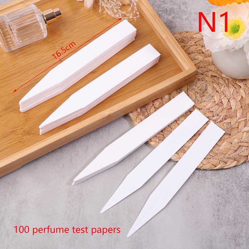 100Pcs/lot Round Head Testing Aromatherapy Fragrance Perfume Essential Oils Test Tester Paper Strips Flower Shape