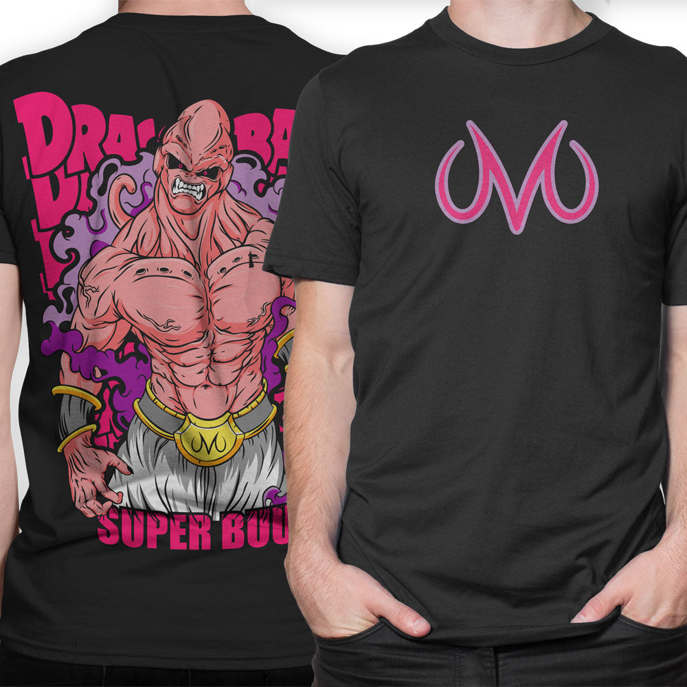 

Dragon Ball Z Super Buu T-Shirt Men Women Anime Graphic Cotton Short Sleeve Streetwear Tee S разноцветный